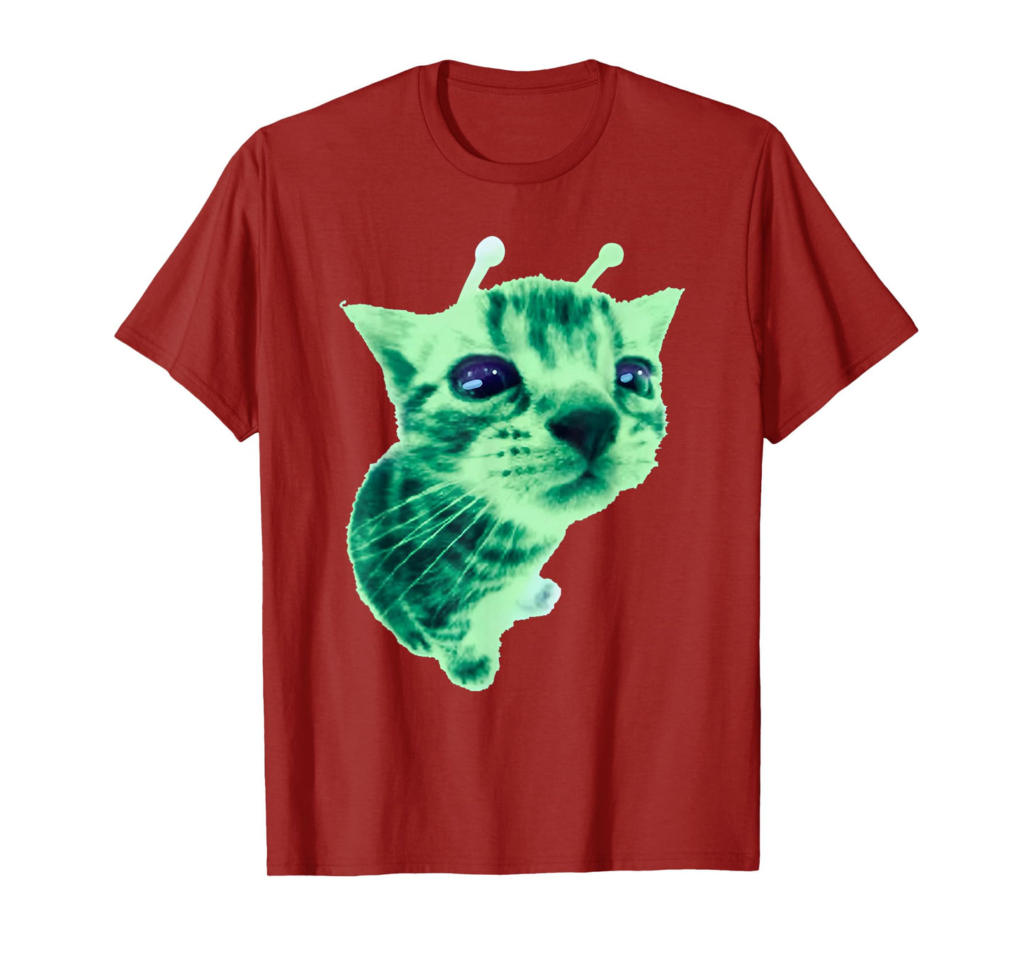 Gnarp Cat Silly Alien Cat Meme Brainrot Meme Funny Silly Cat T-Shirt