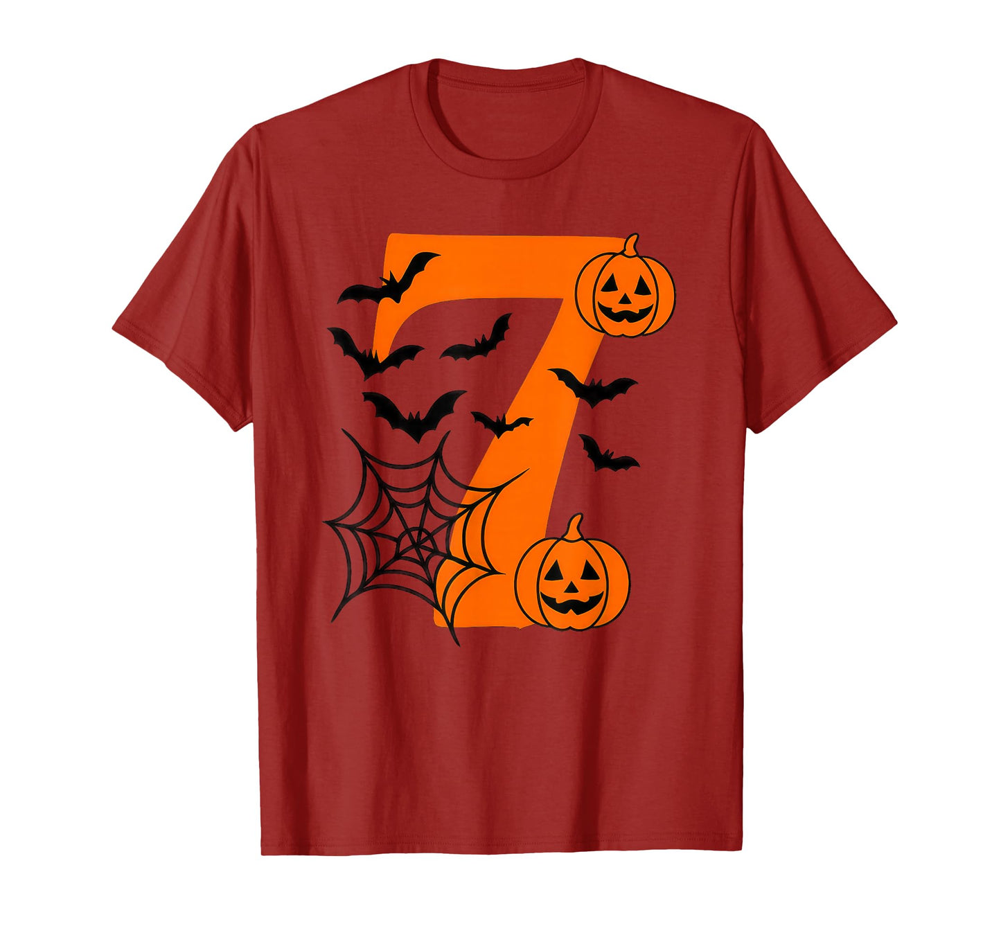 White Fun Six Seven 6 7 Meme Design Couples Halloween T-Shirt