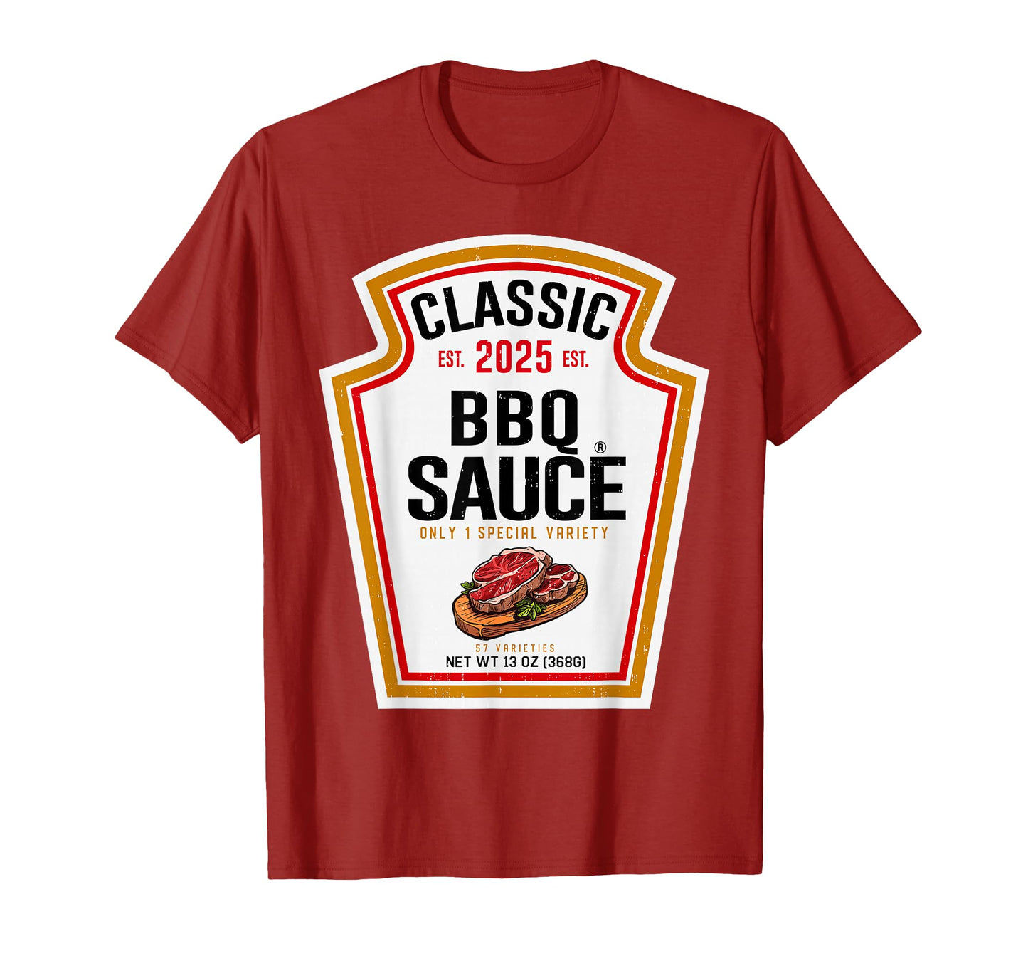 BBQ Sauce Condiment DIY Halloween Costume Matching Group T-Shirt