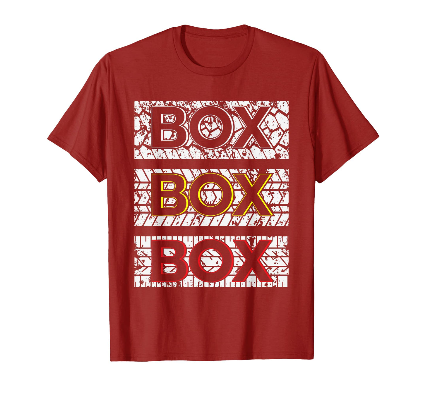Car tyre for fans Box Box T-Shirt