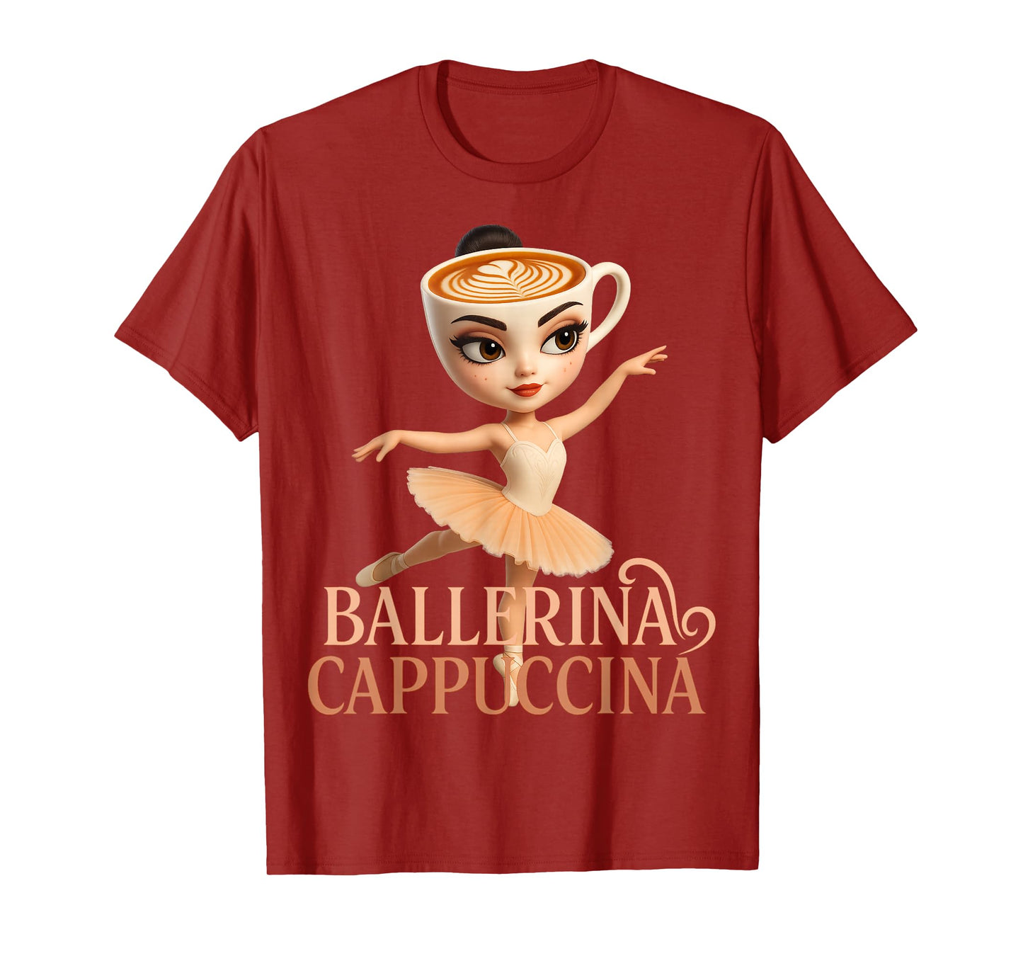 Ballerina Cappuccina Brainrot T-Shirt