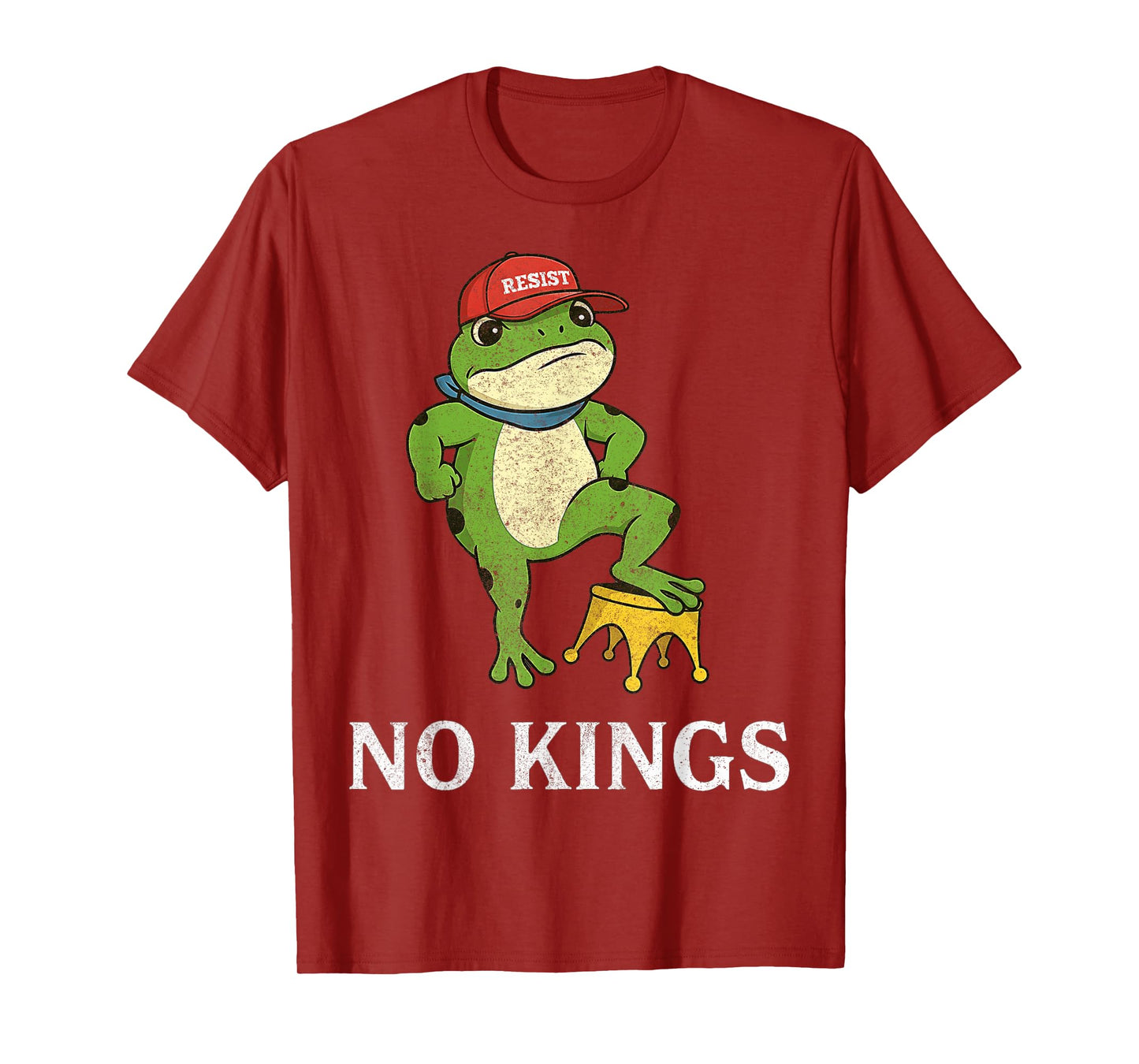 Freedom Portland Frog Resist No Kings T-Shirt