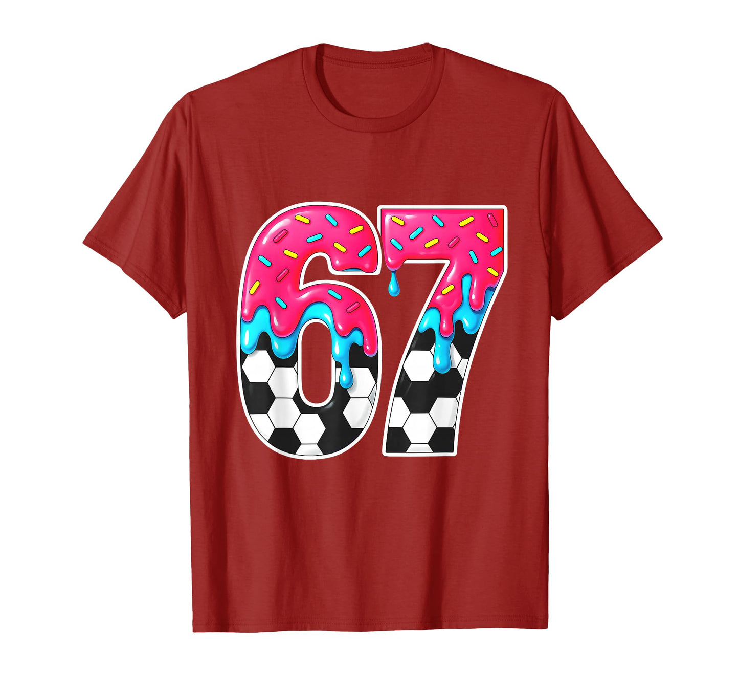 Six Seven Soccer Drip T-Shirt