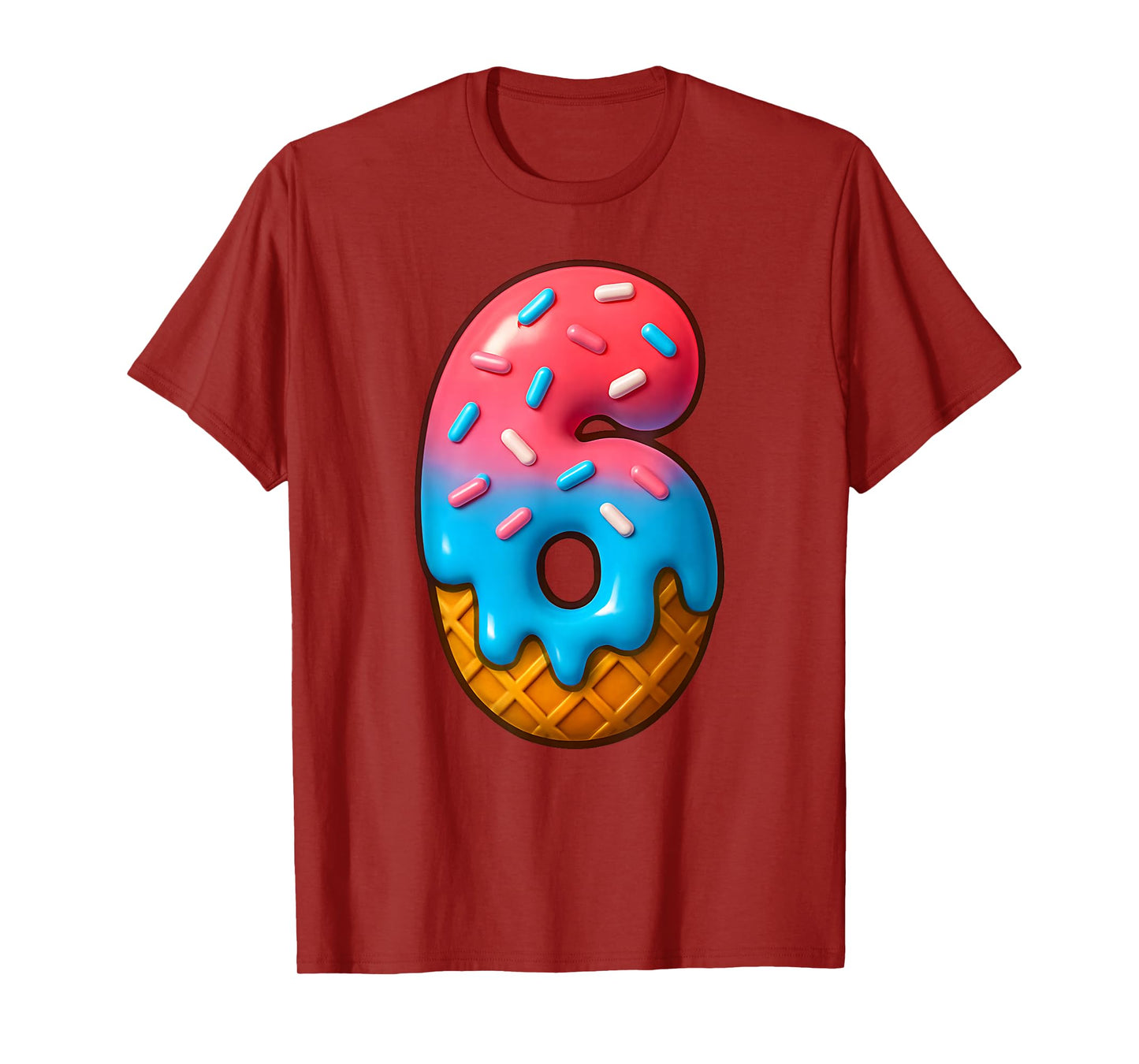 67 Meme Matching Couple Halloween Costume Ice Cream 6 Six T-Shirt