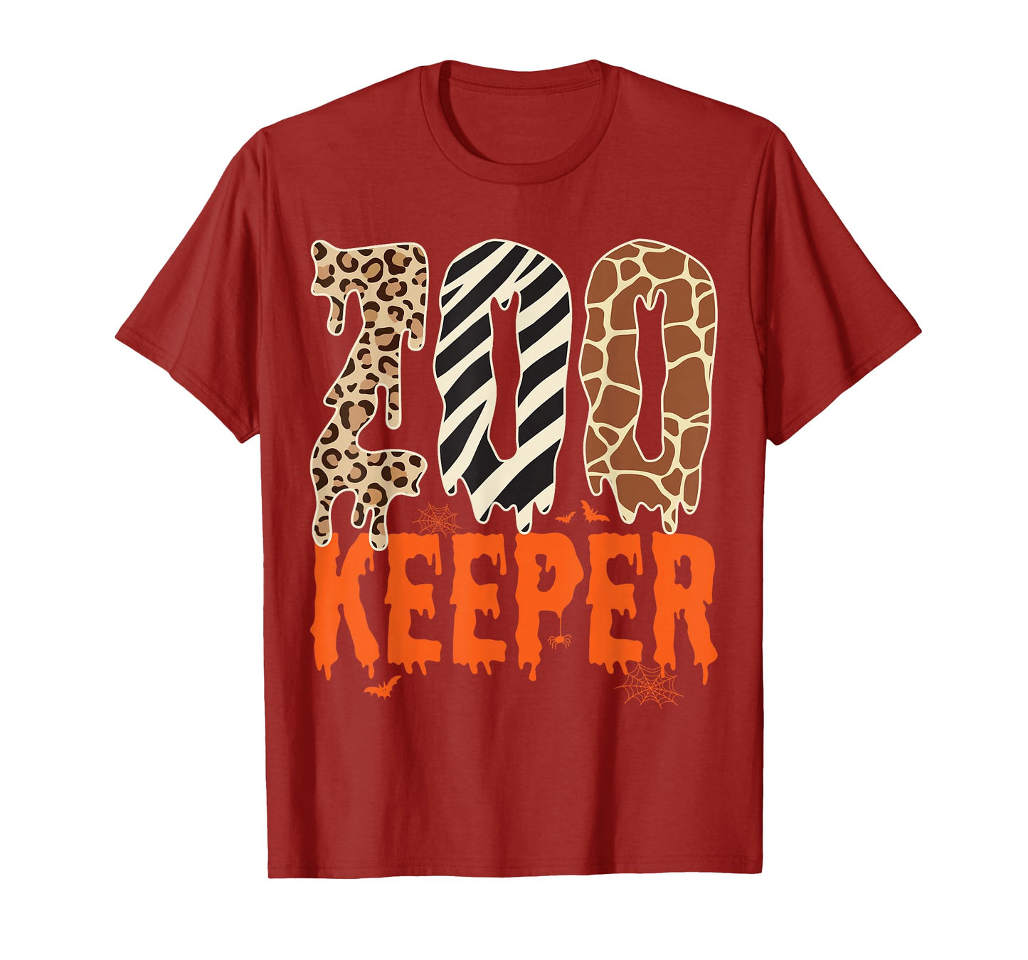 Zookeeper Funny Halloween Costume Zoo Keeper Animals Safari T-Shirt