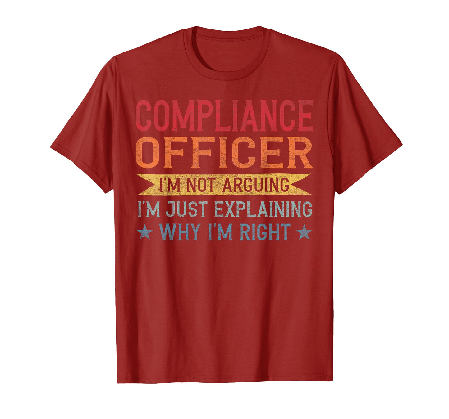 Funny Profession Quote Compliance Officer T-Shirt