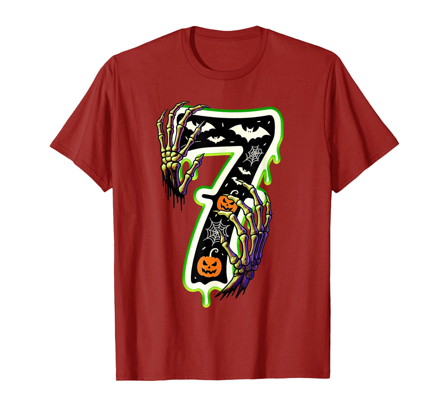 Six Seven Meme 6 7 67 Halloween Skeleton Couple Costume T-Shirt