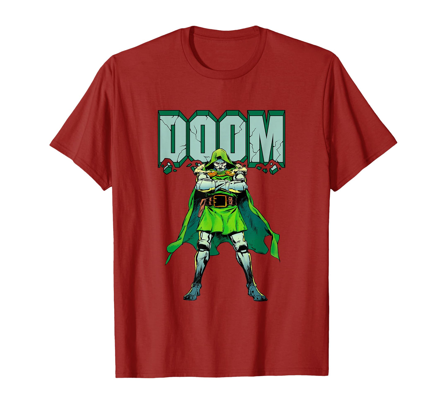 Marvel Comics Doctor Doom No Time For Fools Comic Villain T-Shirt