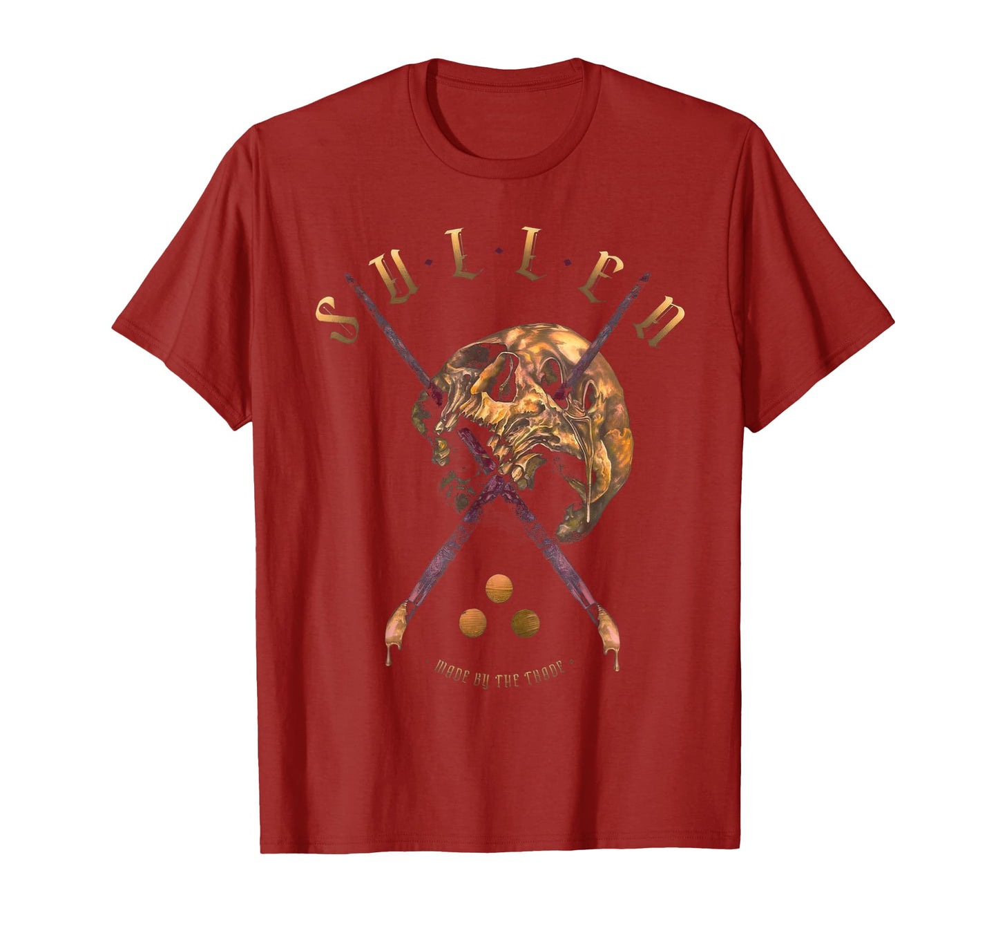 Sullen Premium Golden Skull T-Shirt