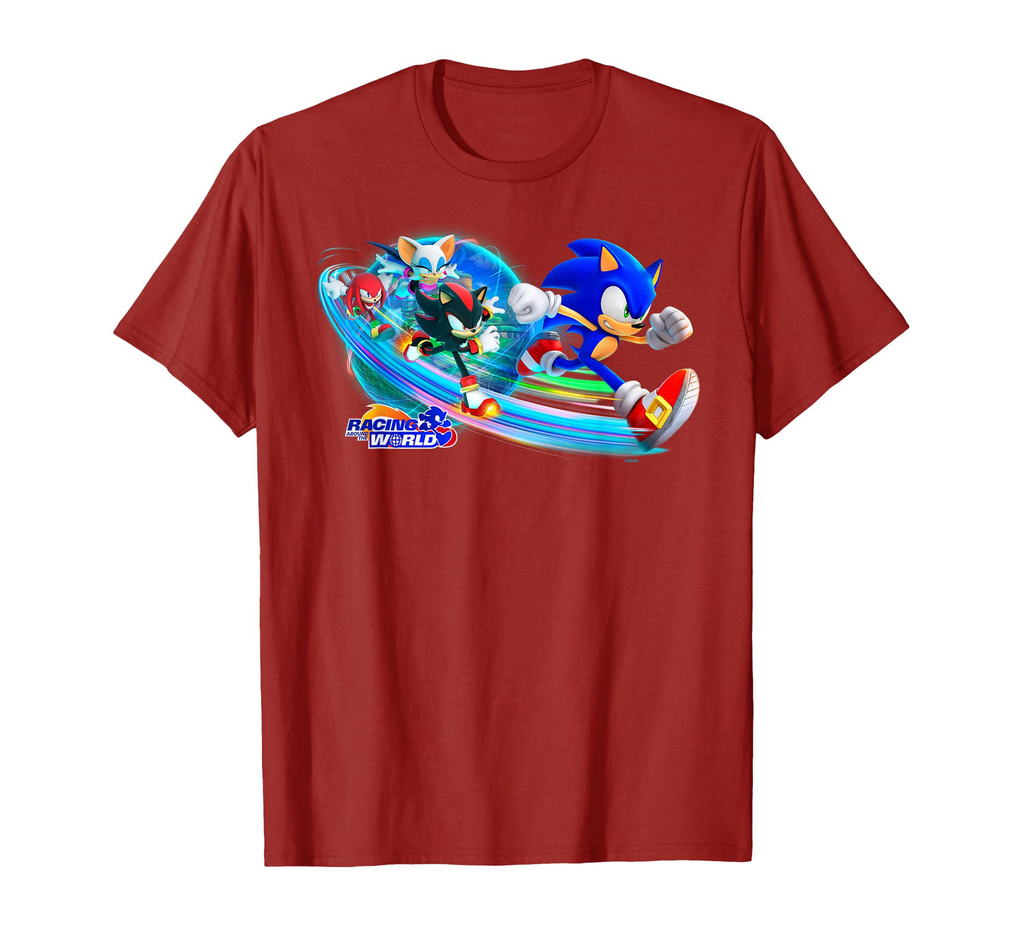 Sonic the Hedgehog - Racing Around the World key art T-Shirt