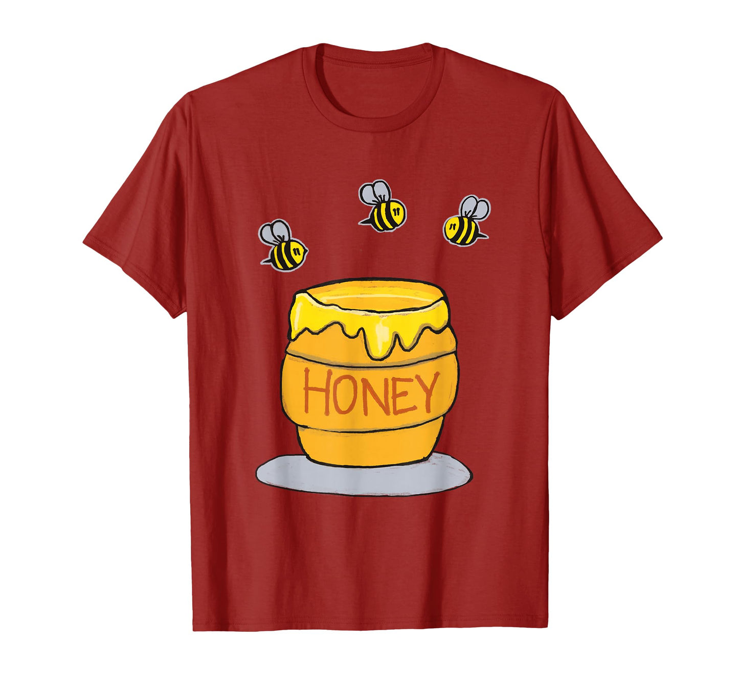 Jar of Honey Pot with Bees T-Shirt