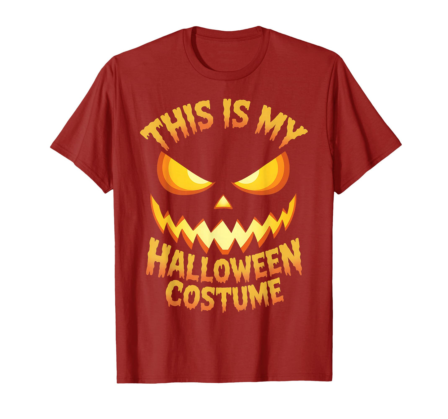 Funny This is My Halloween Costume Shirt Women Kids Men T-Shirt