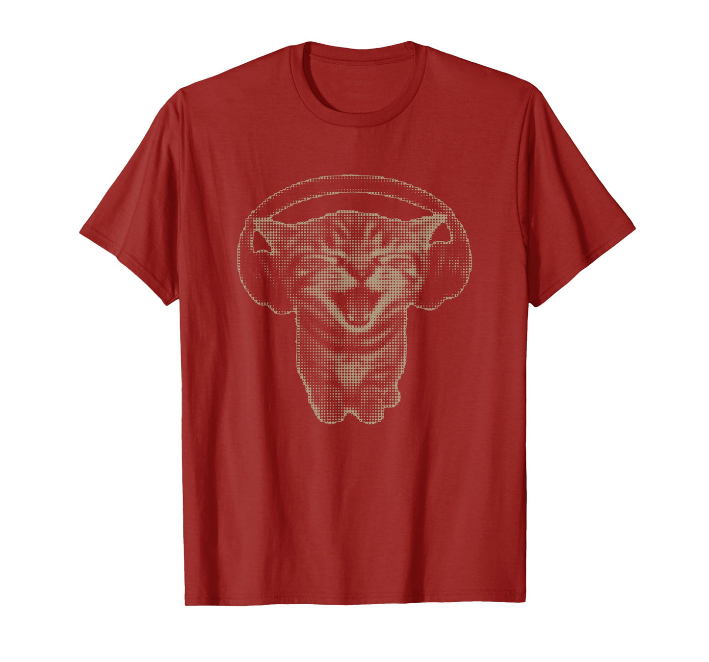 Cute Headphones Cat y2k Silly Funny Grunge Graphic T-Shirt