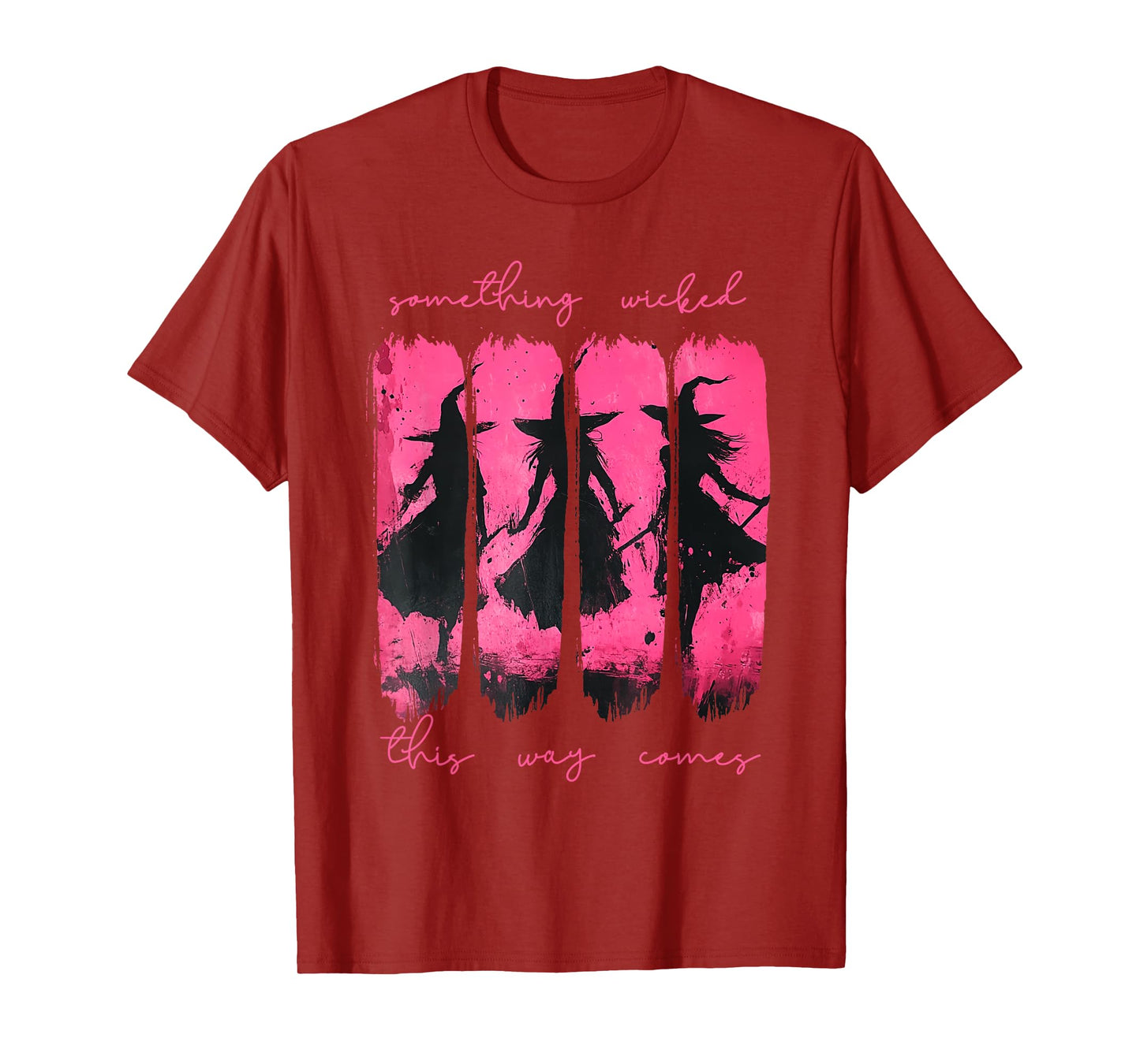 Something Wicked This Way Comes Halloween Witch T-Shirt
