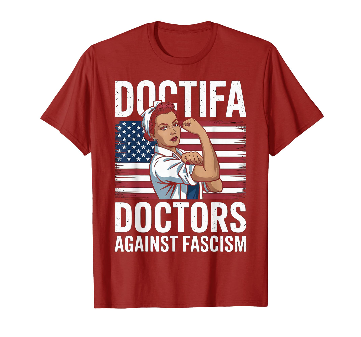 Doctifa Women Doctors Against Fascism Resist No King Protest T-Shirt