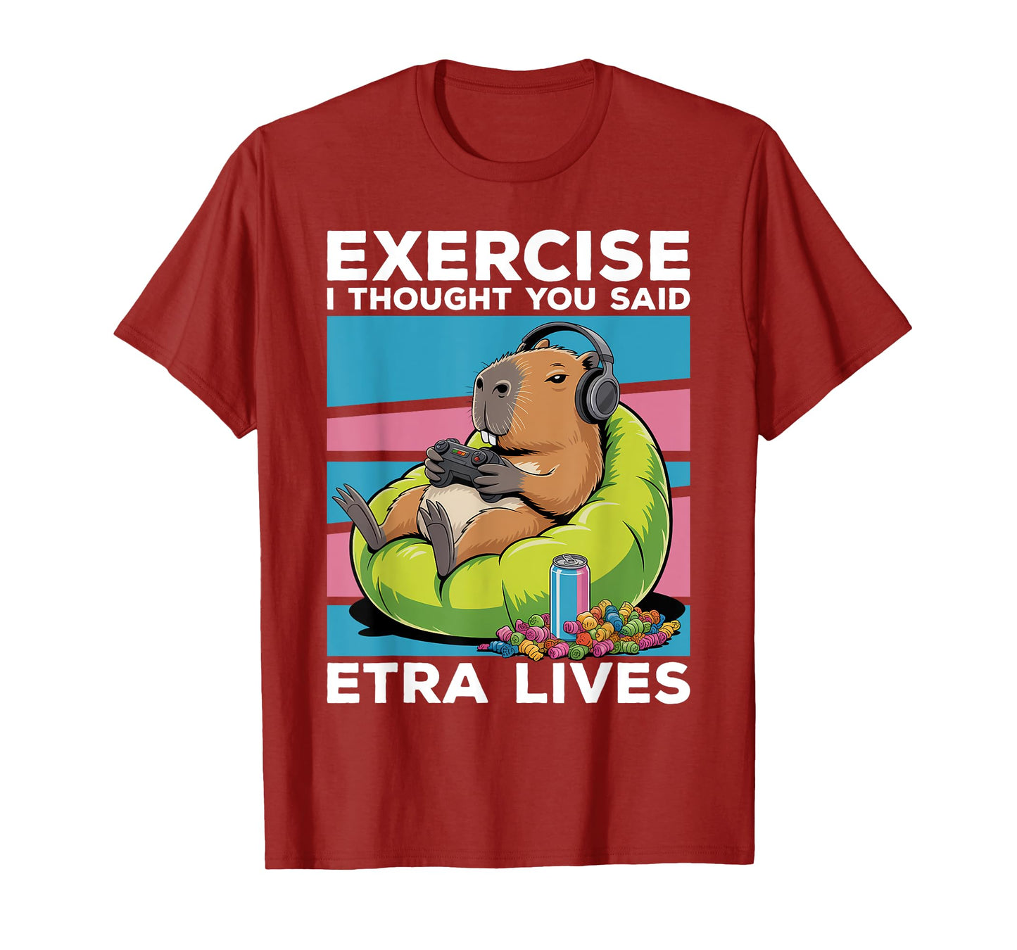 Gaming Capybara Gamer T-Shirt