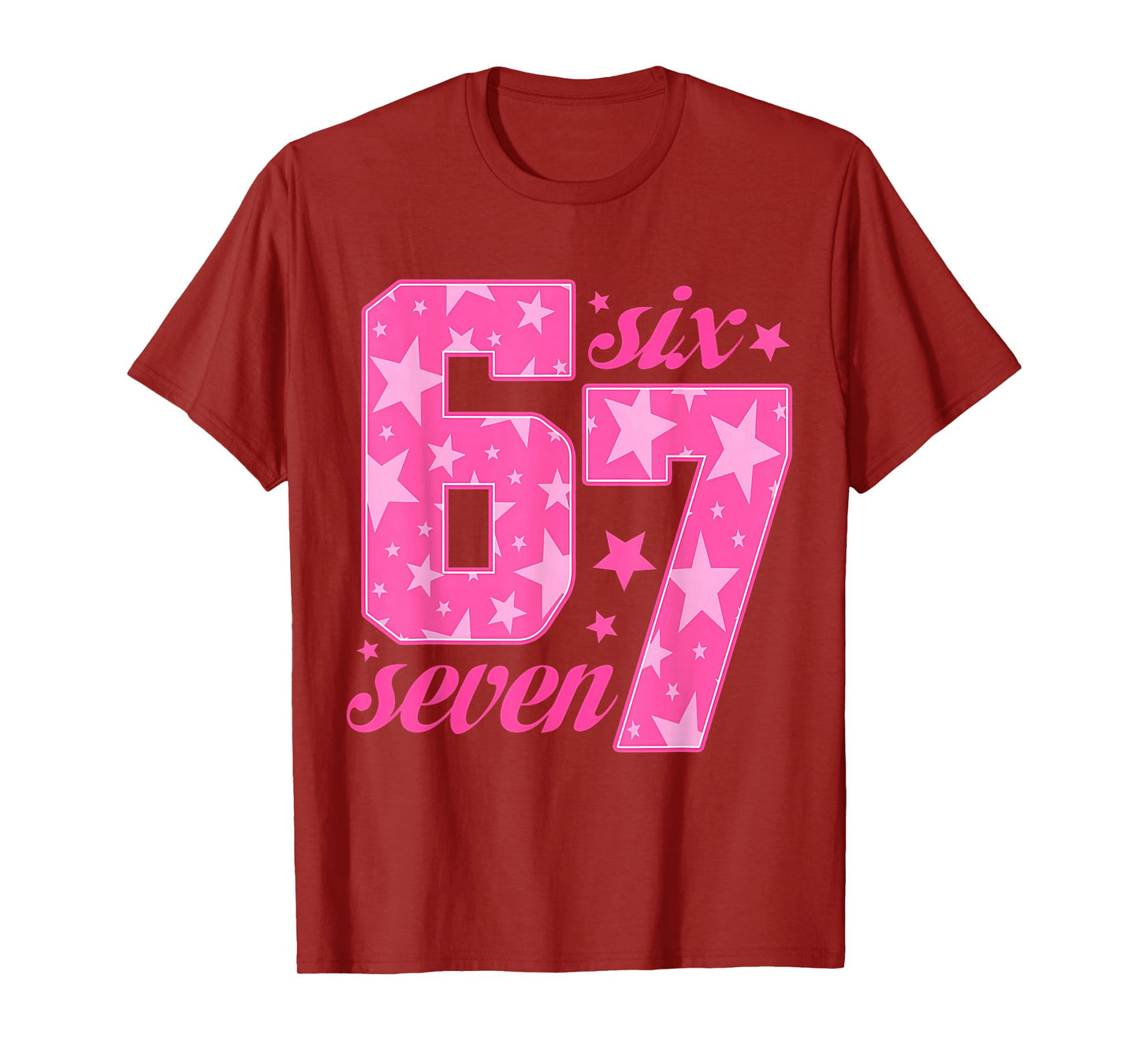 67 Funny Meme Pink Girl T-Shirt