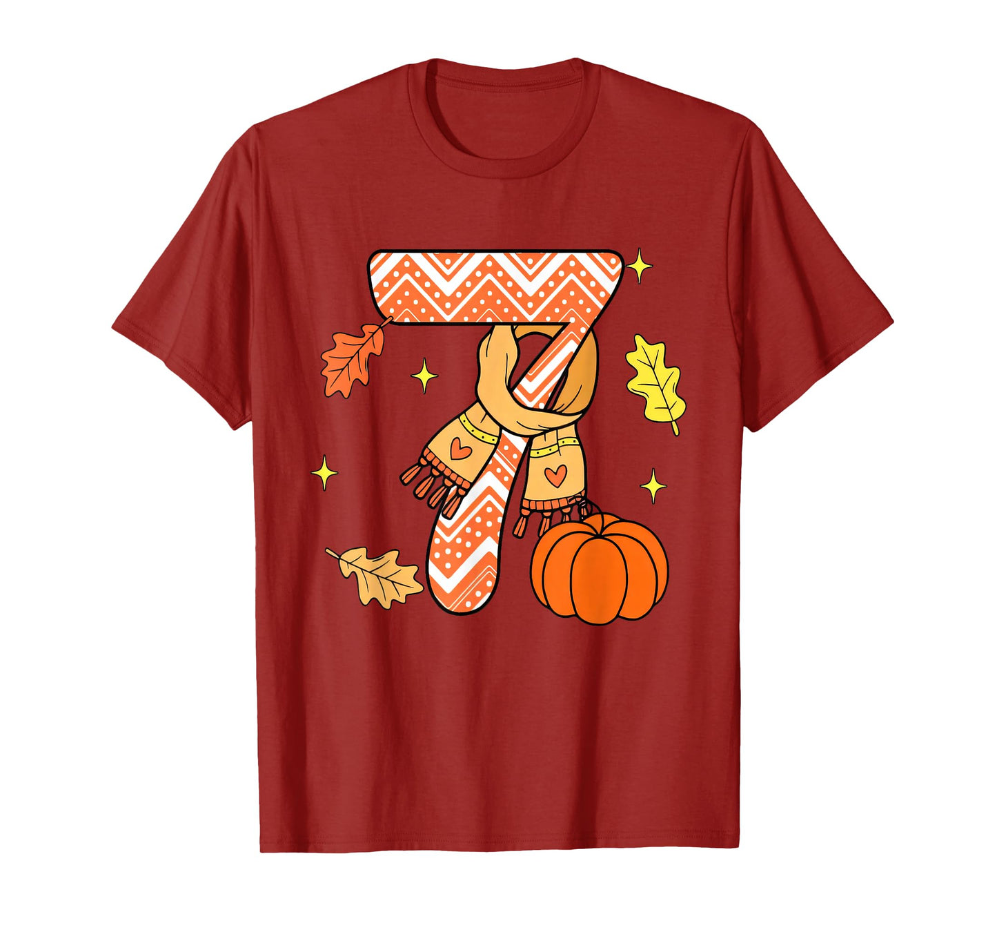 67 Fall Autumn Pumpkin Meme Funny Six Seven T-Shirt