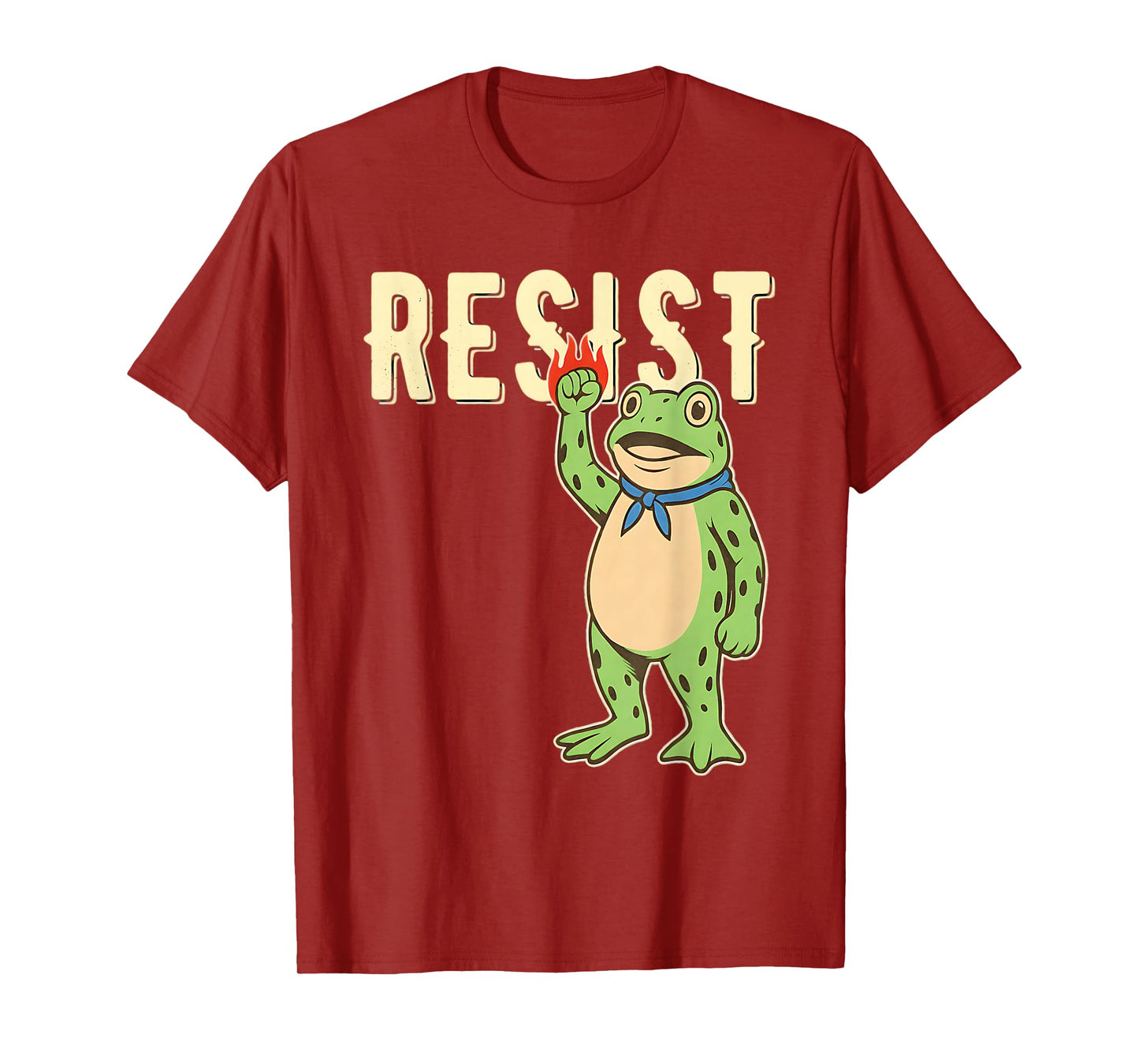 Resist Frog Protest Resistance Political Anti-Trump T-Shirt