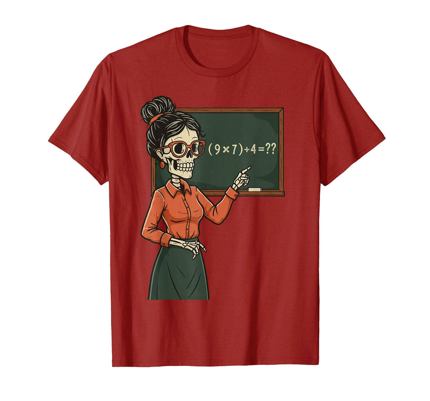 Funny 67 Meme PEMDAS Elementary Math Teacher Brainrot Joke T-Shirt