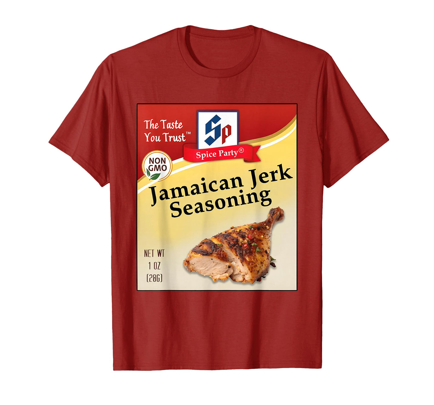 Jamaican Jerk Seasoning Condiment Holiday Spice Costumes T-Shirt