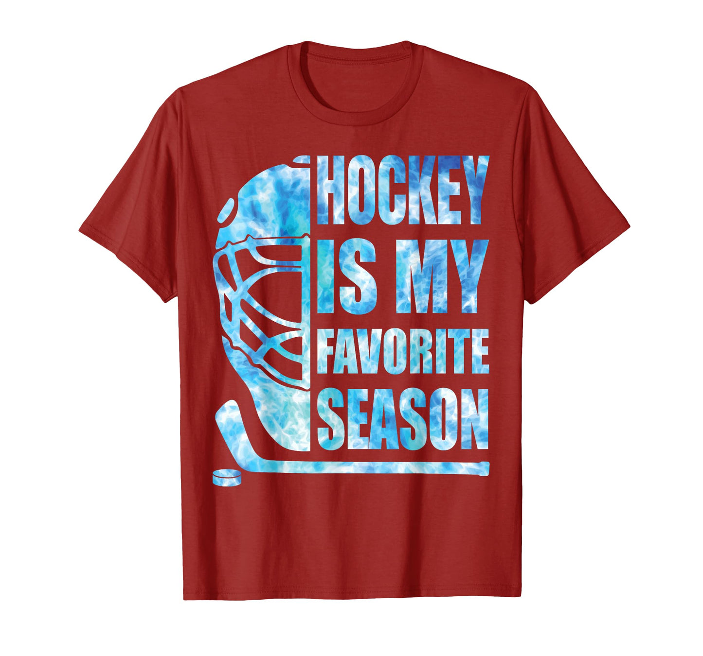 Hockey Is My Favorite Season Funny Youth Women Boys Girls T-Shirt