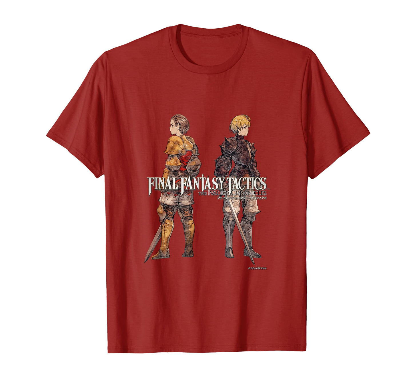 Final Fantasy Tactics: The Ivalice Chronicles Delita & Ramza T-Shirt