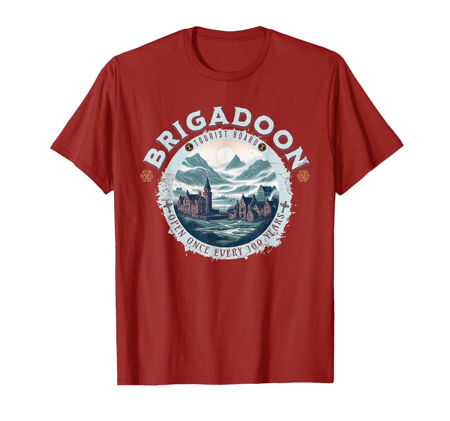 Brigadoon Tourist Board s Mythical Scottish Town T-Shirt