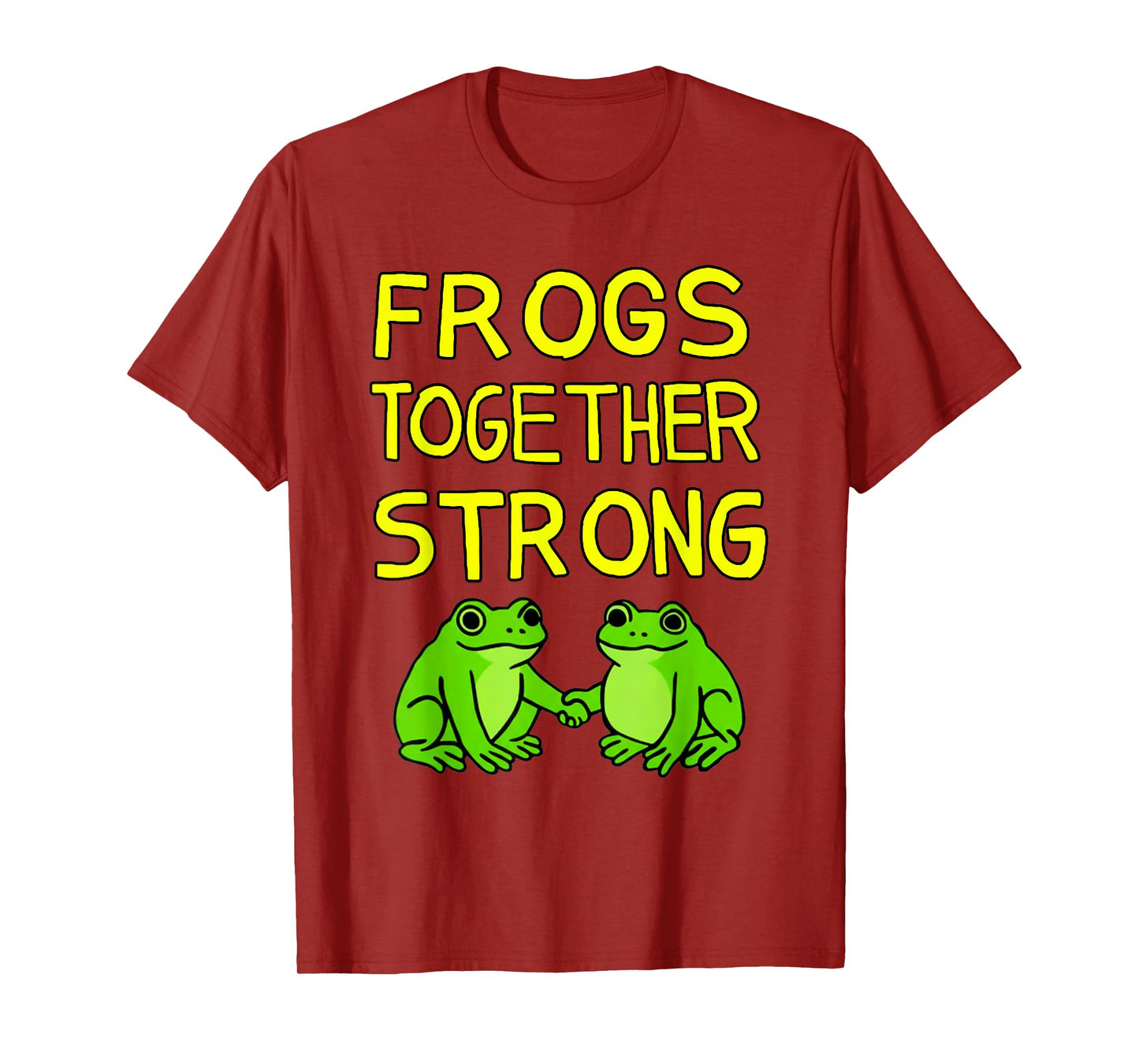 Portland Frog Protest - Frogs Stronger Together T-Shirt