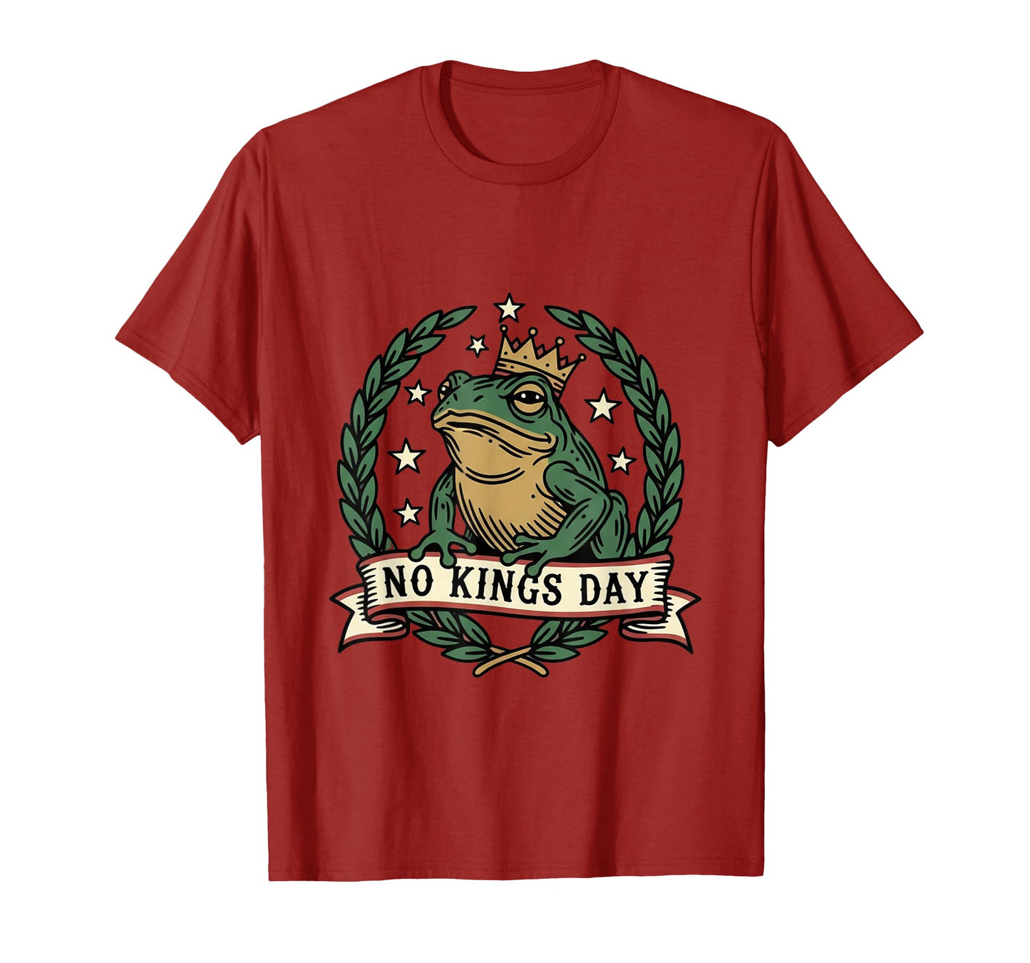 No Kings Day Portland Shirt Frog Protest T-Shirt