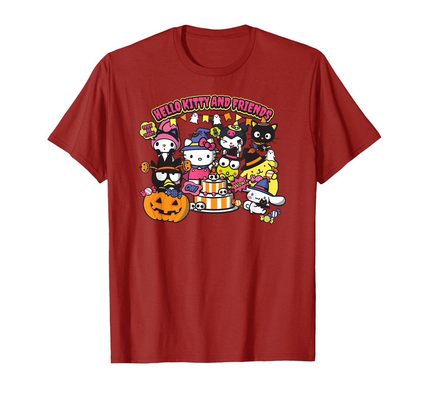 Hello Kitty and Friends Halloween Spooky Crew T-Shirt