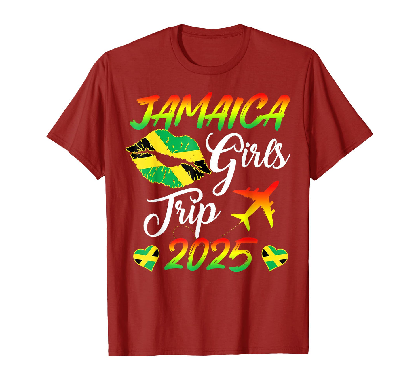 Jamaica Girls Trip 2025 Jamaica Summer Vacation Travel Girls T-Shirt