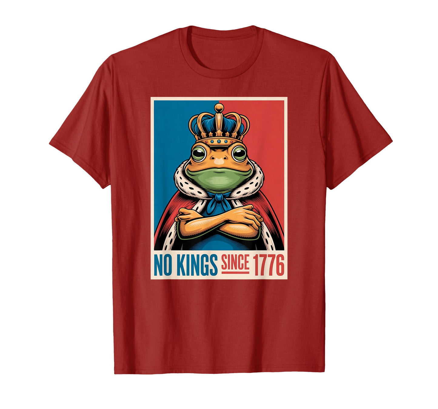 No Kings in America We The People Political Men Women T-Shirt