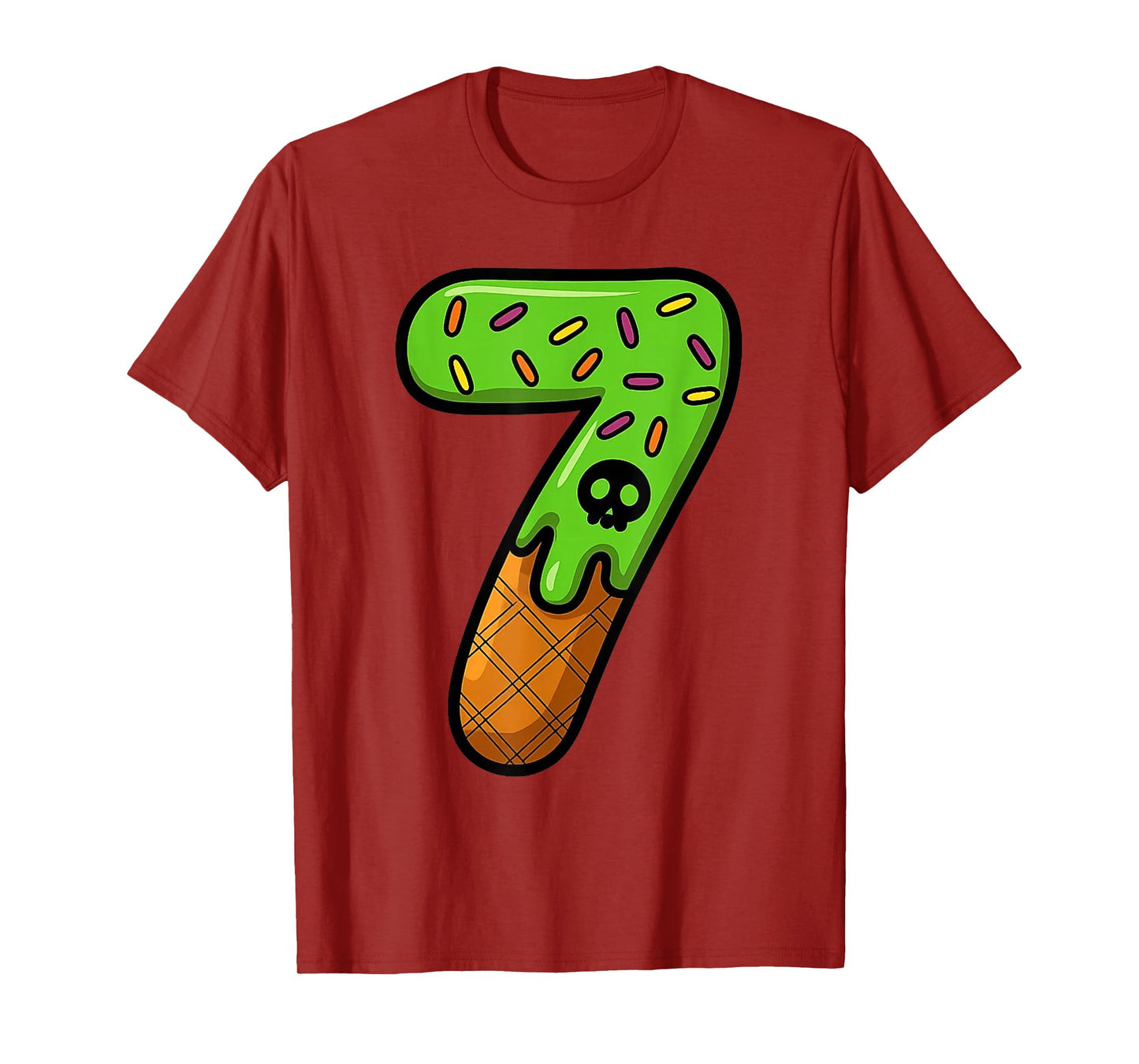 Cute Halloween Ice Cream Matching Costume Couple or Kids 6 7 T-Shirt