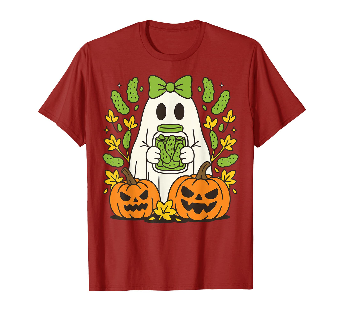 Pickles Ghost Halloween T-Shirt