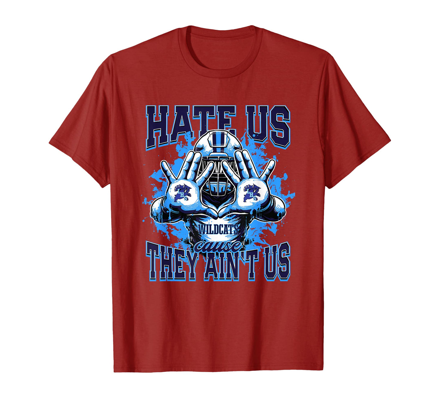 Lovejoy Wildcats Logo Hate Us Cause They Ain't HS T-Shirt