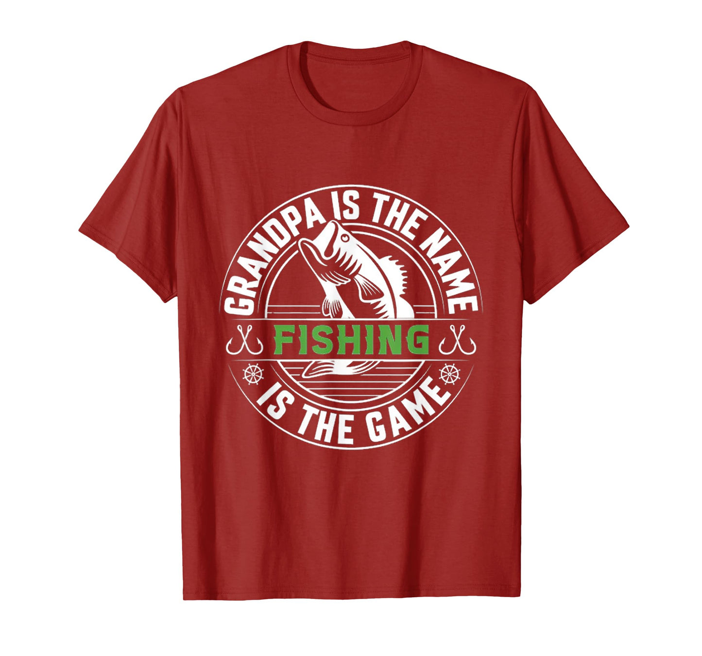 Grandpa is my name fishing is my game T-Shirt