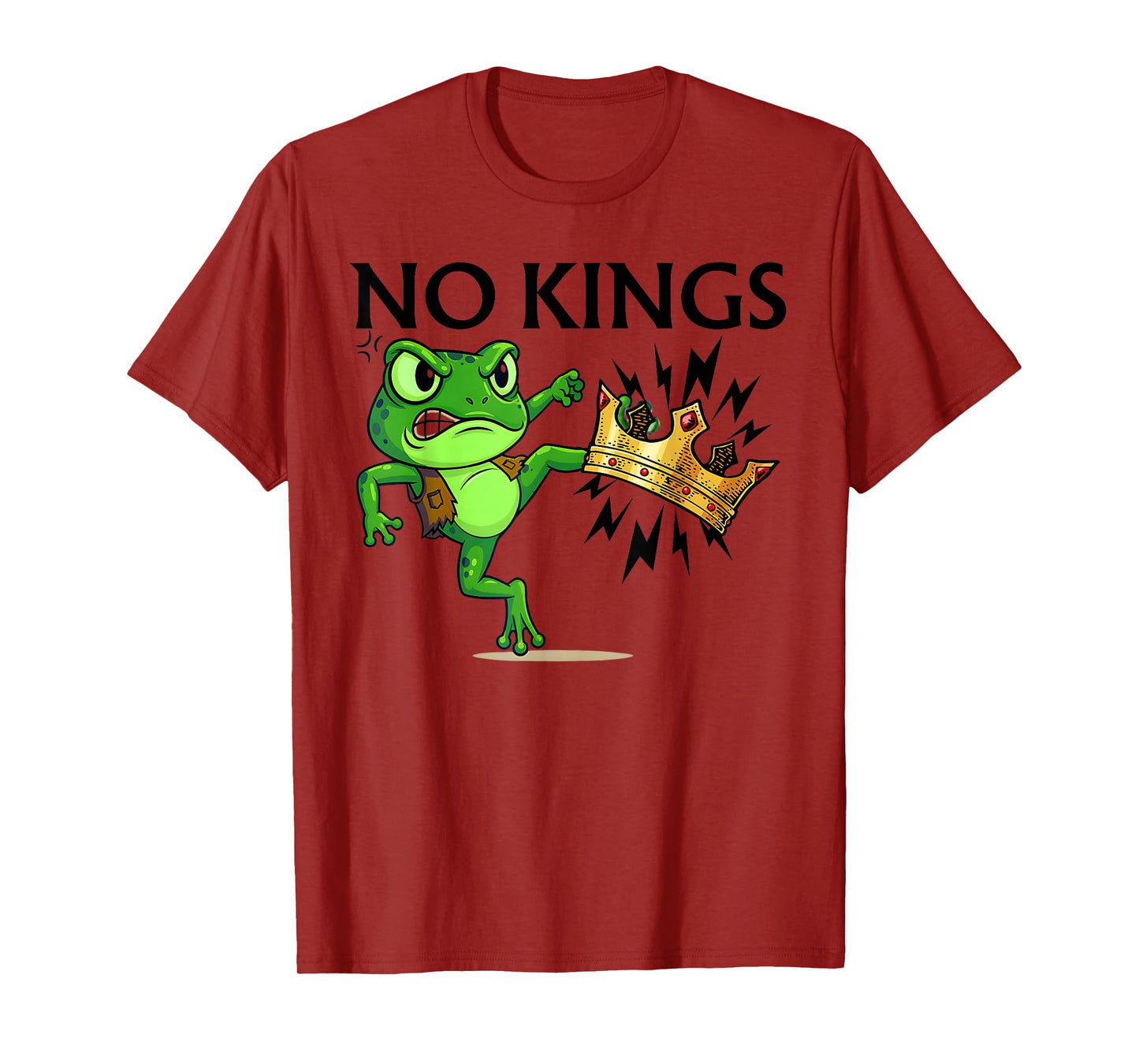 No Kings Portland Frog Protest T-Shirt