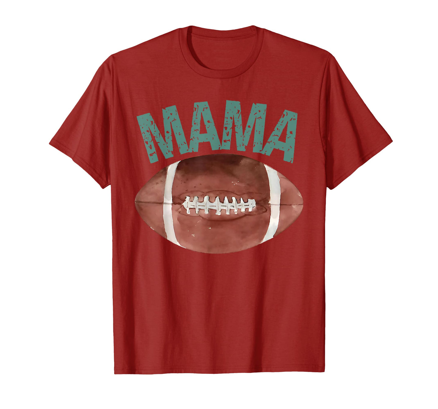 Mama Touchdown American Football Game Day Family Matching T-Shirt