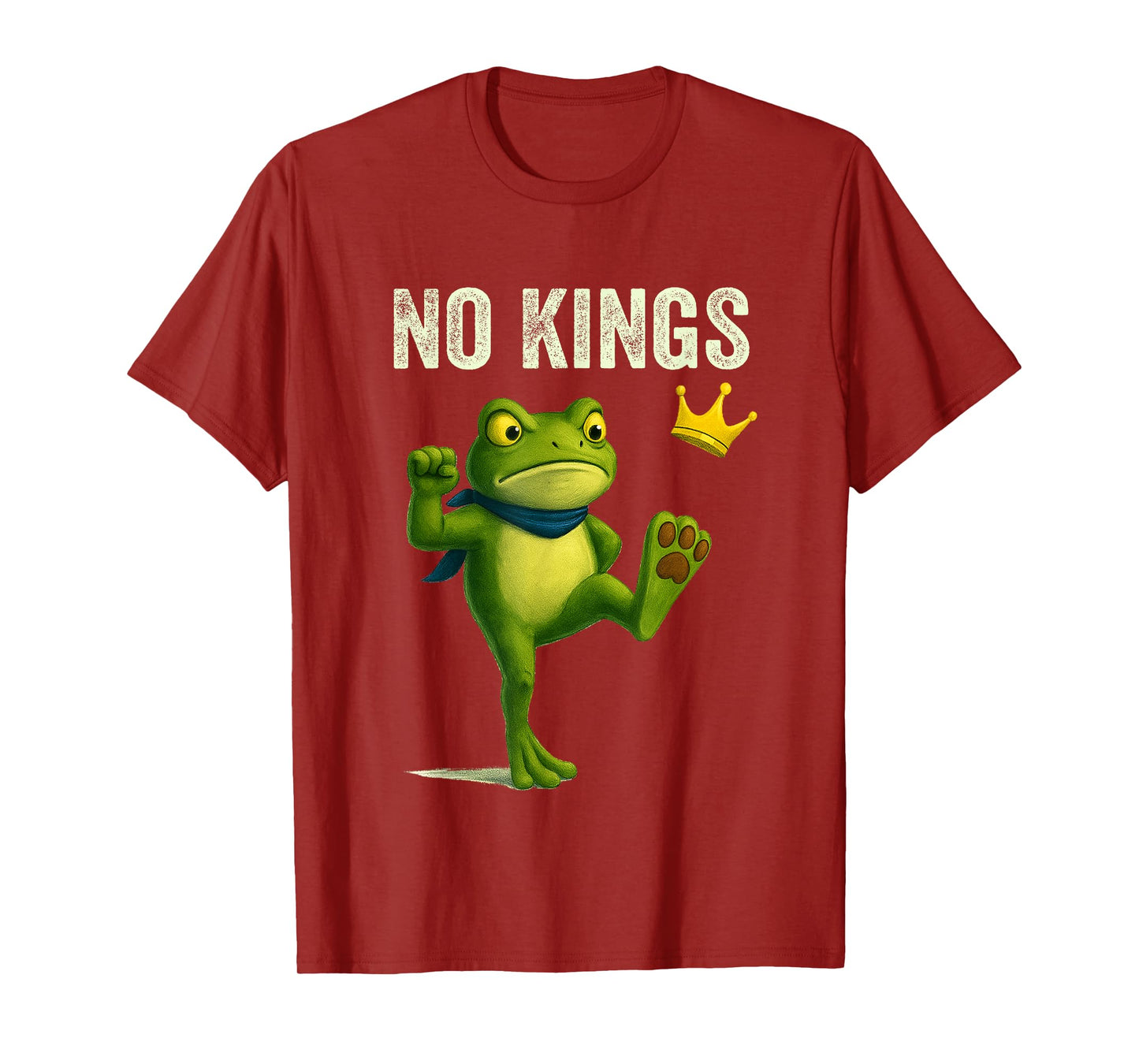 No Kings Portland Frog Resist Frog Protest T-Shirt