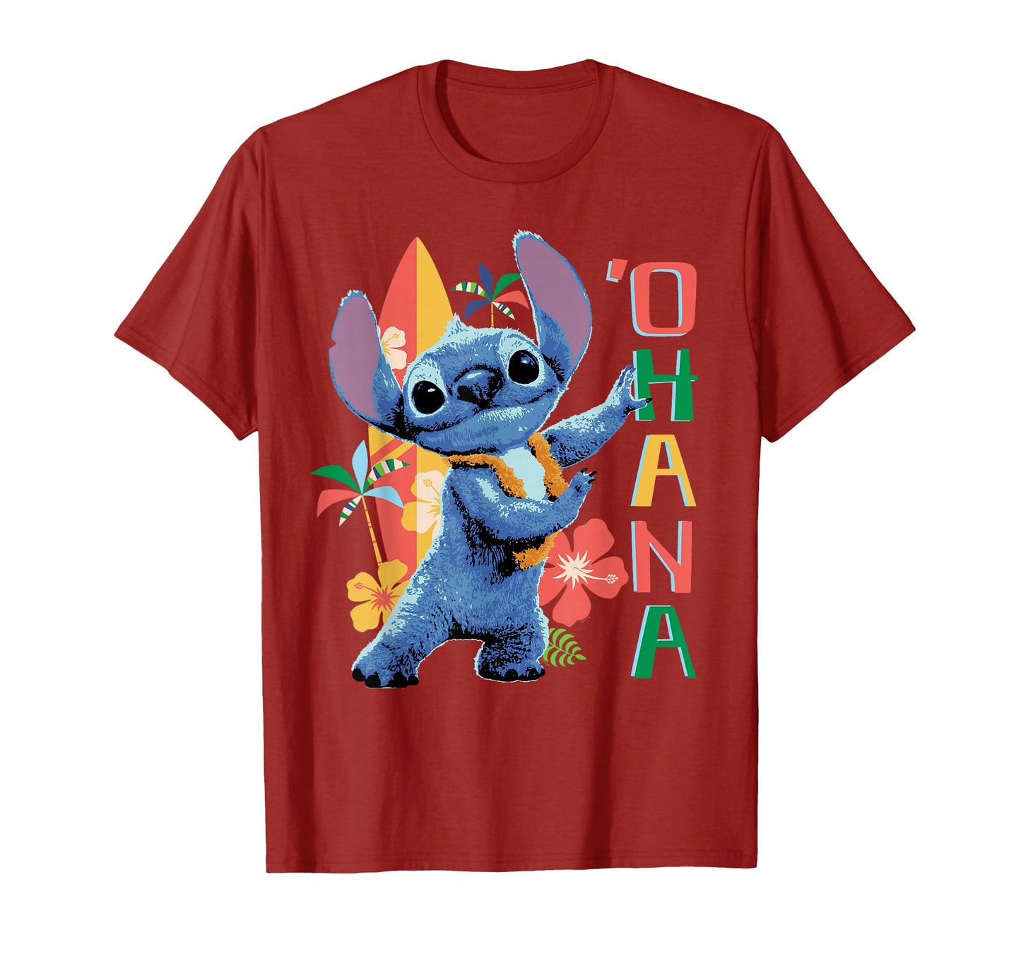 Disney Lilo & Stitch Live-Action Movie 'Ohana Hula Beach T-Shirt