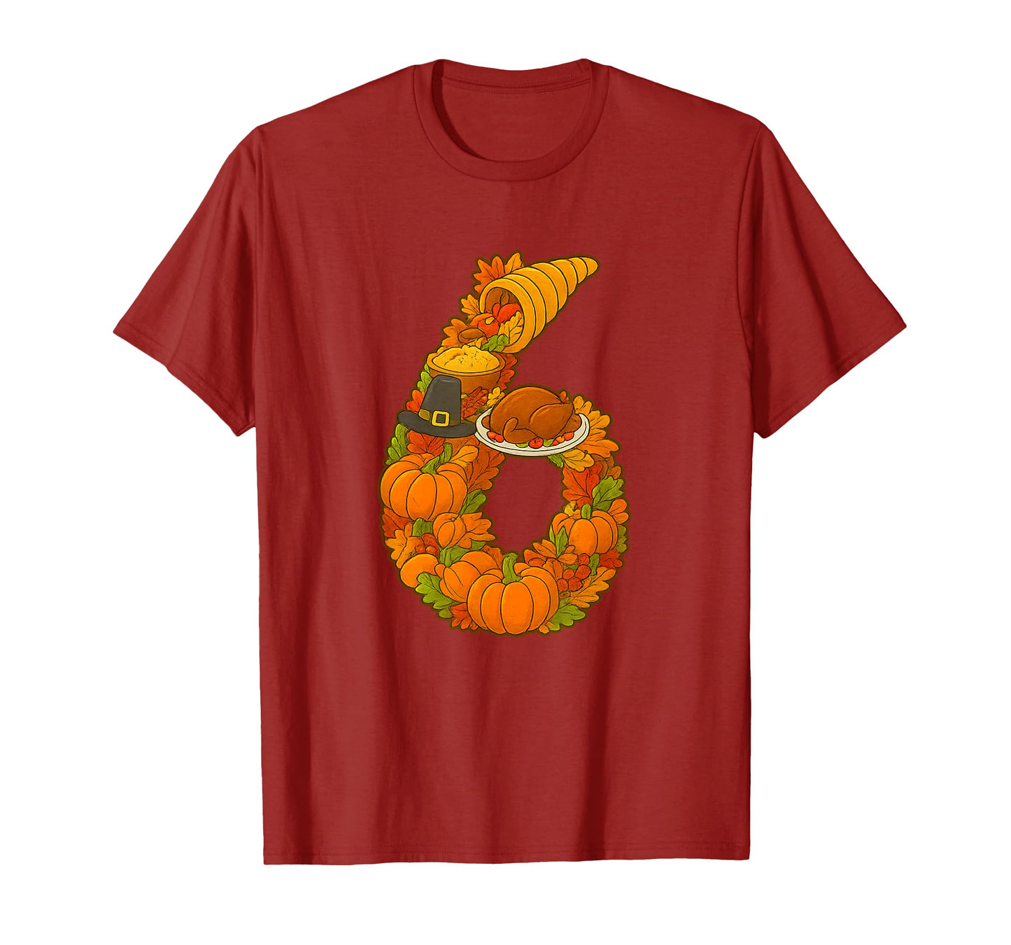 Number 67 Matching Six Seven 6 7 Meme 67 Thanksgiving Couple T-Shirt