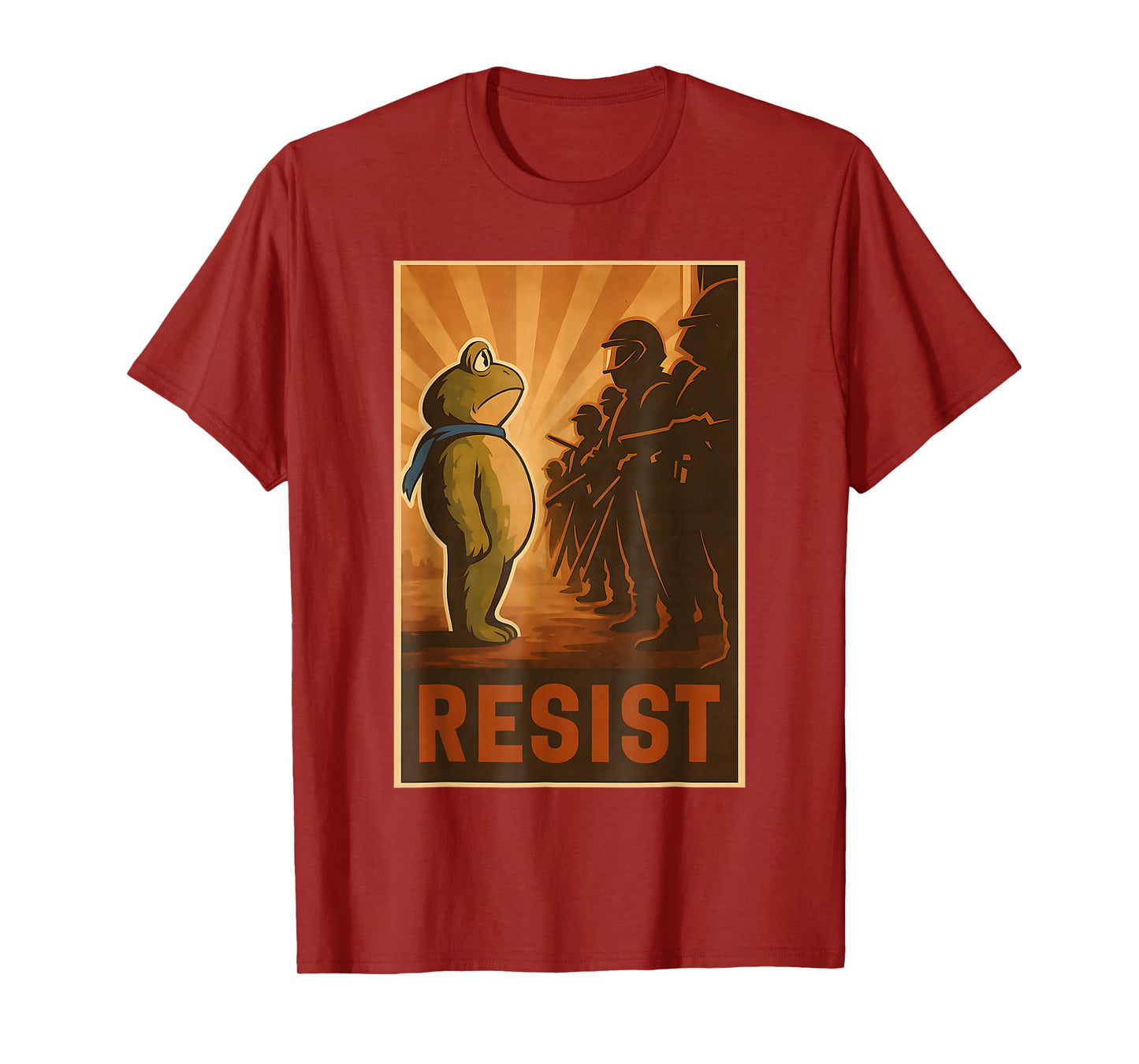 Portland Frog Protest Shirt Funny Portland Frog Protest T-Shirt