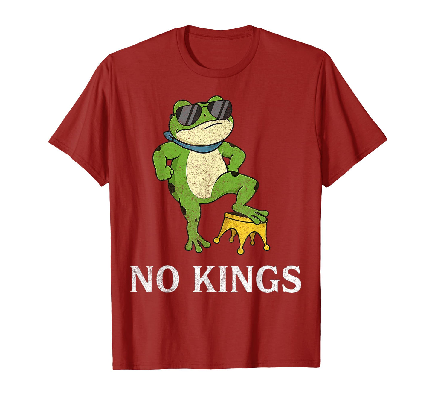 Freedom Portland Frog Resist No Kings T-Shirt