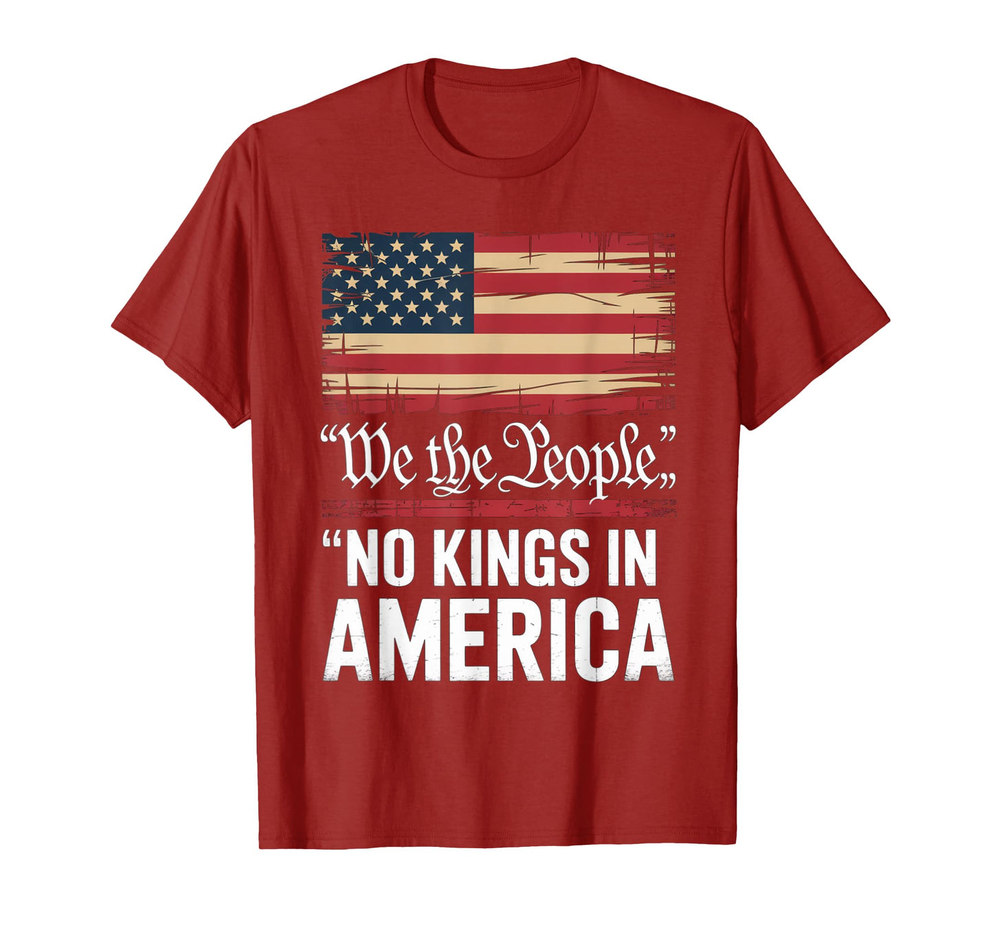 No Kings In America, Democracy, We The People T-Shirt