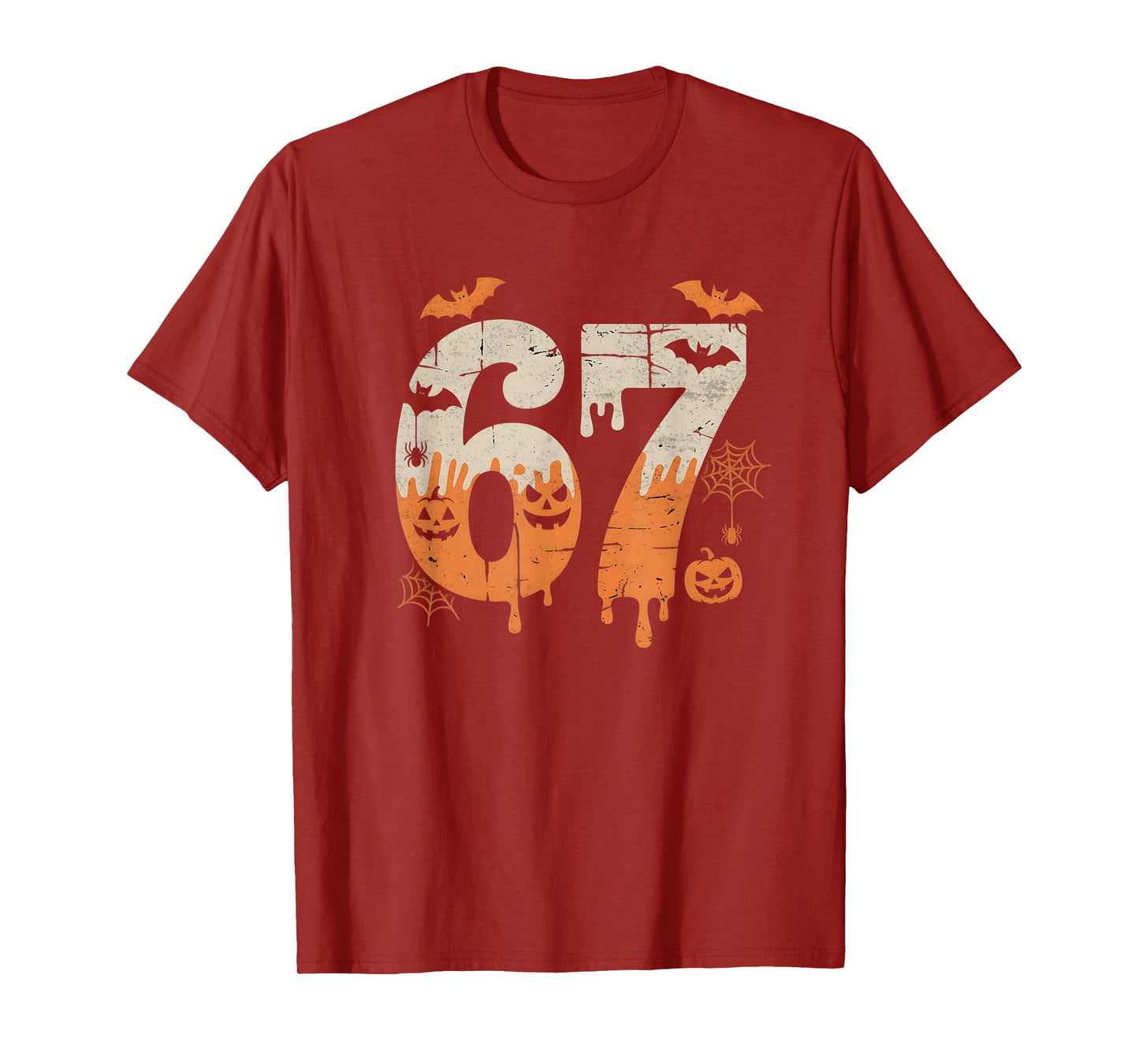 67 Six Seven Meme Halloween T-Shirt