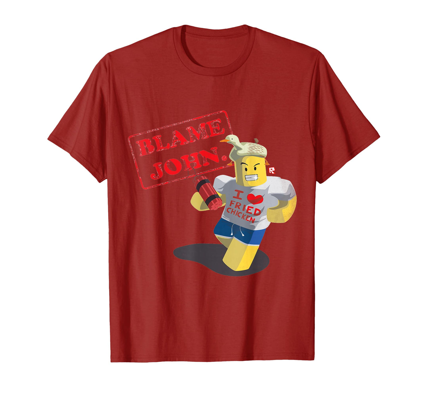 John Shedletsky i Love Fried Chicken T-Shirt