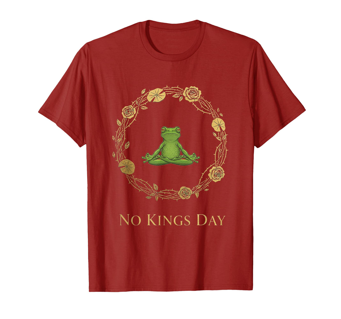 No Kings Day Portland Shirt Frog Protest T-Shirt