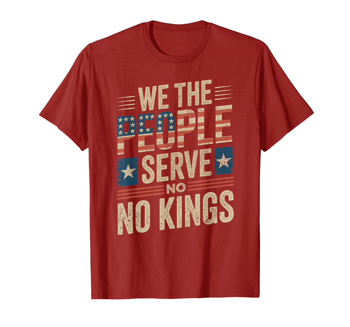 No King Patriotic Freedom Tee for Men Women Gifts T-Shirt
