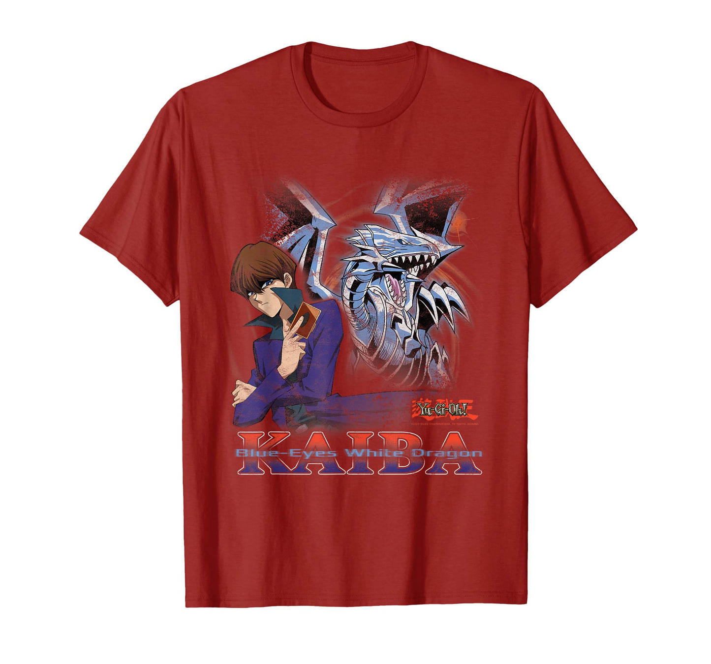 Yu-Gi-Oh! Duel Monsters Kaiba Blue-Eyes White Dragon Anime T-Shirt